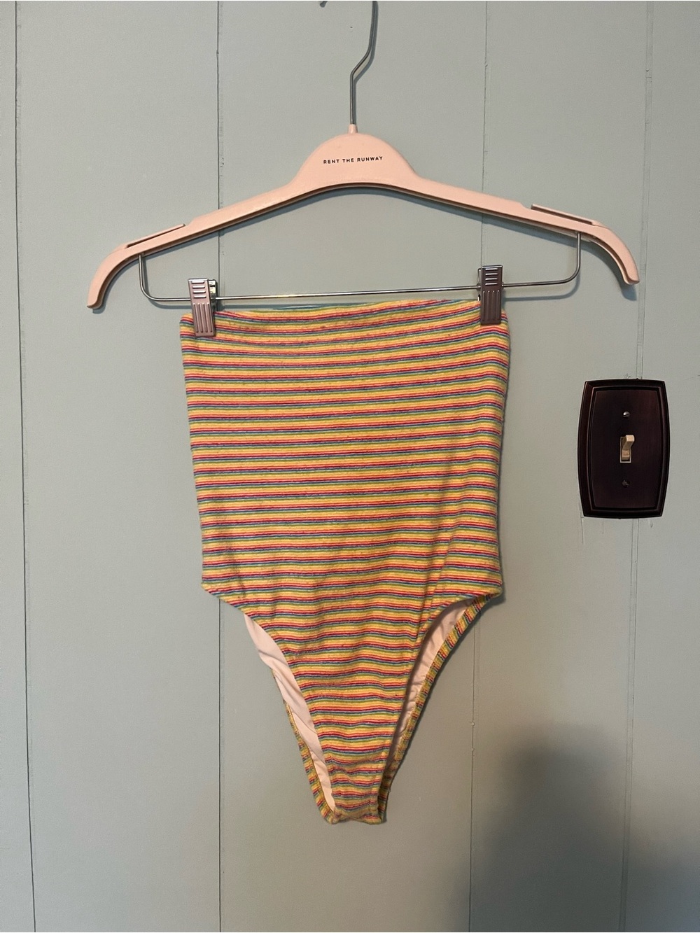 Frankies Bikinis Rainbow One Piece